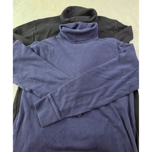 Woolrich Unisex Adult Size Medium Gray / Blue Blend Turtlenecks (2) - Picture 3 of 10